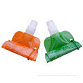 Customized 3 Layes Plastic Drinking Foldable Collapsible Water Bottles For Office Workers
